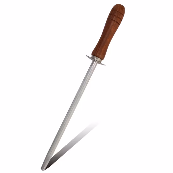 Haste de afiação de aço diamantado